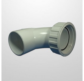 Racord Bomba Spa Curva 90º Ø2"(USA) + Junta Torica