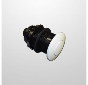 Pulsador Neumático Pool Blanco Ø44 mm. (15 Mts - para microtubo Ø1,7 x 3 mm.)