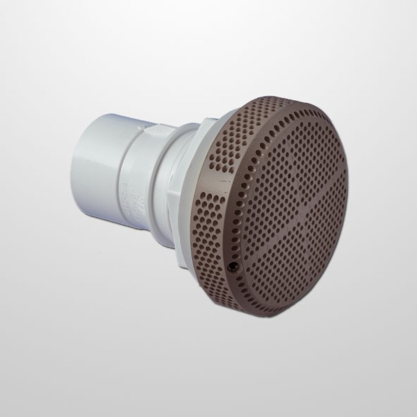 Aspiracion Gris Ø130 mm. - Conexión Recta Ø2" (USA)