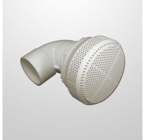 Aspiracion Blanca Ø130 mm. - Conexión Codo 90º Ø2" (USA)
