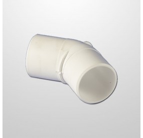 Codo PVC 45º Ø2" (USA) - Macho/Macho (Encolar)