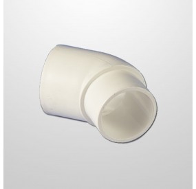 Codo PVC 45º Ø2" (USA) - Macho/Hembra (Encolar)