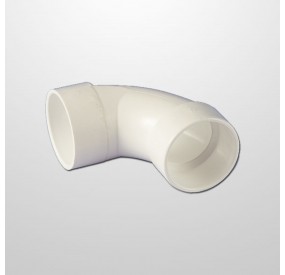 Curva PVC 90º Ø2" (USA) - Hembra/Hembra (Encolar)