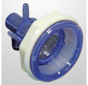 Cuerpo Powerjet (Roscado)  - Conexiones Ø21 mm. (Agua) y Ø11 mm. (Aire) - (Abrazadera)