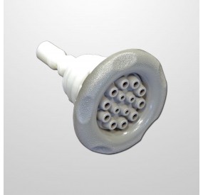 Polyjet Multi-Massage Gris (Ø87 mm.) (Roscado)