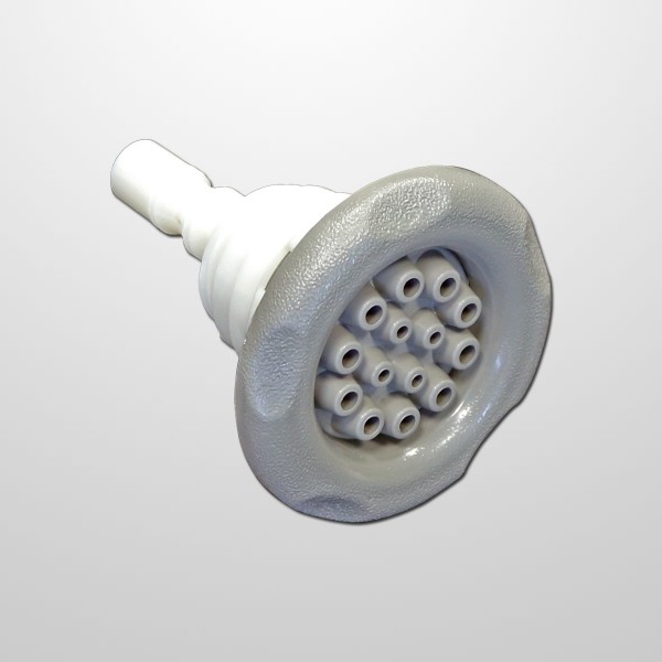 Polyjet Multi-Massage Gris (Ø87 mm.) (Roscado)