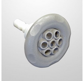 Polyjet Massage Gris Large (Ø100 mm.) (Roscado)