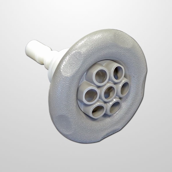 Polyjet Massage Gris Large (Ø100 mm.) (Roscado)