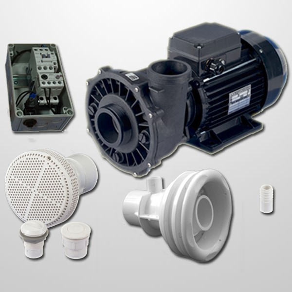 Kit NCC Obra + Bomba 2HP + Cuadro Neumático