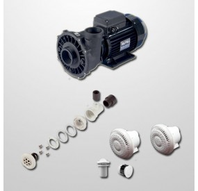 Kit Hidro Liner 6 Polyjets + Bomba 2HP (Neumática)