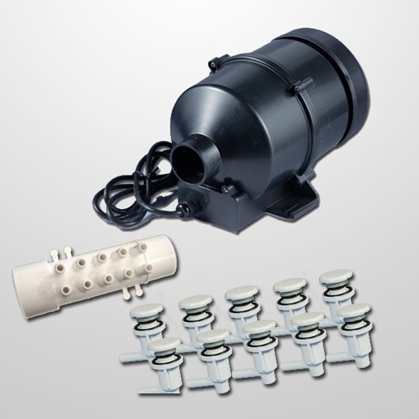 Kit Aire Liner 10 Jets + Blower 940 W. (Neumático)