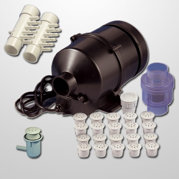 Kit Aire 20 Jets + Blower 1400 W. (Neumático)