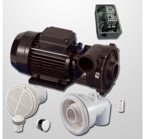 Kit Natación Contra Corriente + Bomba 2HP + Cuadro Neumático