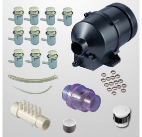 Kit Aire 10 Jets + Blower 940 W. (Neumático)