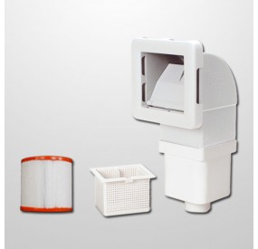 Skimmer Spa Blanco 18 cm. + Cartucho