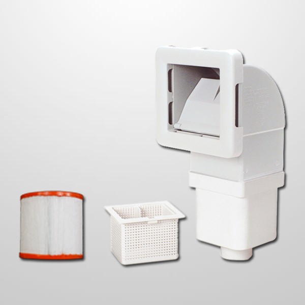 Skimmer Spa Blanco 18 cm. + Cartucho