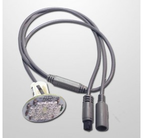 Cable Foco 3"(USA) para 14 Leds DC