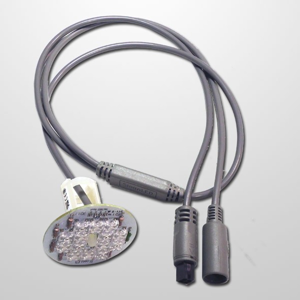Cable Foco 3"(USA) para 14 Leds DC