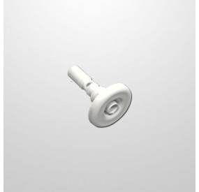 Microjet Orientable Blanco Liso (Ø50 mm.) (Roscado)