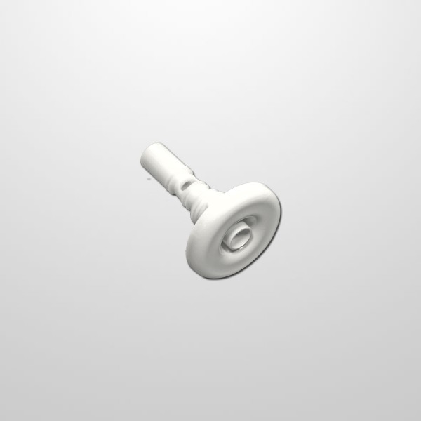 Microjet Orientable Blanco Liso (Ø50 mm.) (Roscado)
