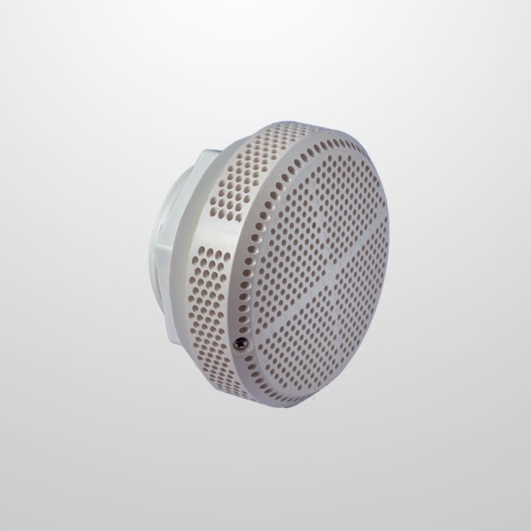 Aspiracion Blanca Ø130 mm. - Conexión Recta Ø2" (USA)