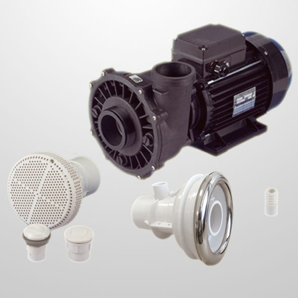 Kit NCC Obra + Bomba 2HP (Neumática)