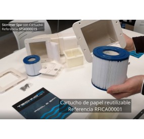 Filtro de cartucho de papel referencia RFICA00001