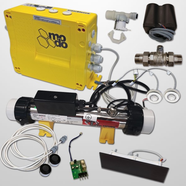 Kit VS2 Fill Drain + Calefactor Titanio 3.0 Kw + Sonda HL + Sonda H20 + Teclado 6D Kapki