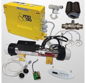 Kit VS2 Fill Drain + Calefactor Titanio 3.0 Kw + Sonda HL + Sonda H20 + Teclado 4D Baliki