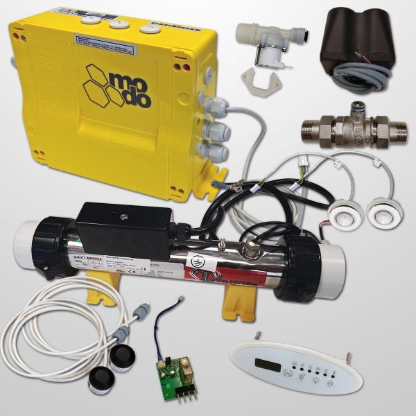 Kit VS2 Fill Drain + Calefactor Titanio 3.0 Kw + Sonda HL + Sonda H20 + Teclado 4D Baliki