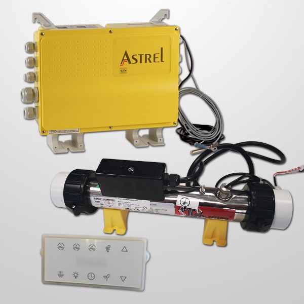 Kit Easy Nova + Clock + Calefactor Titanio 3.0 Kw.+Teclado Taski 10 digitos