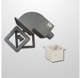 Skimmer Spa Gris 18 cm. (Sin Cartucho)