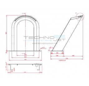 Esquema Cascada Bow (A-316L) 87185085 Technojet
