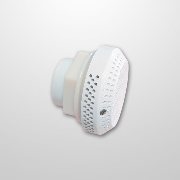 Aspiración Blanca Ø95 mm. - Conexión Recta Ø1 1/2" (USA)