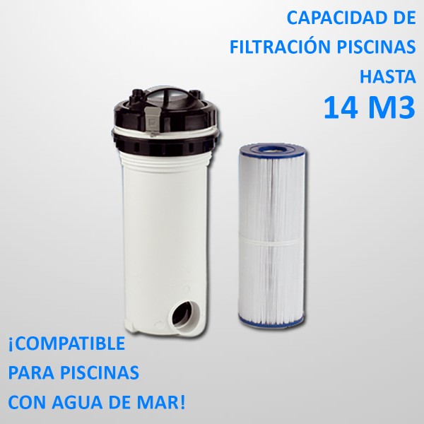 Filtro de Cartucho Top (25 SQF) - Para piscinas hasta 14m3