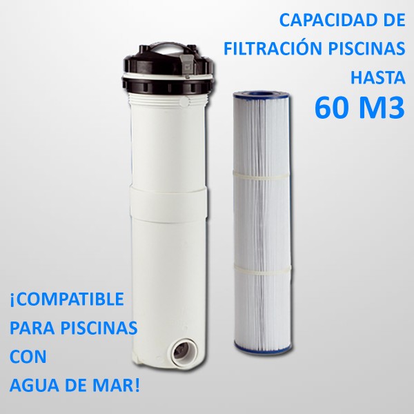 Filtro de Cartucho Top Max (75 SQF) - Para piscinas hasta 60m3