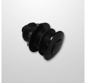 Pulsador Neumático Pool Negro Ø44 mm. (15 Mts - para microtubo Ø1,7 x 3 mm.)