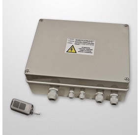 Cuadro Eléctrico 3HP + Control remoto con temporizador ajustable