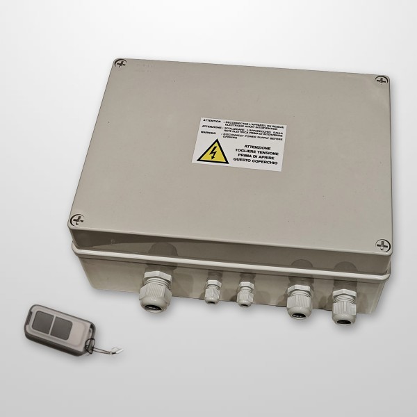 Cuadro Eléctrico 3HP + Control remoto con temporizador ajustable