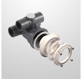 Cuerpo Jetpool Liner Ø32/32 mm. Lateral