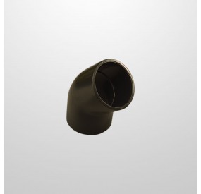 Codo PVC 45º Ø50 mm. (Encolar)