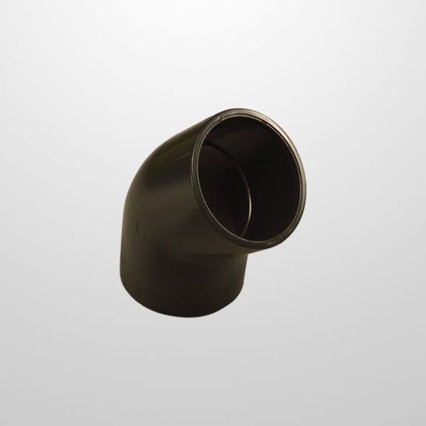 Codo PVC 45º Ø63 mm. (Encolar)