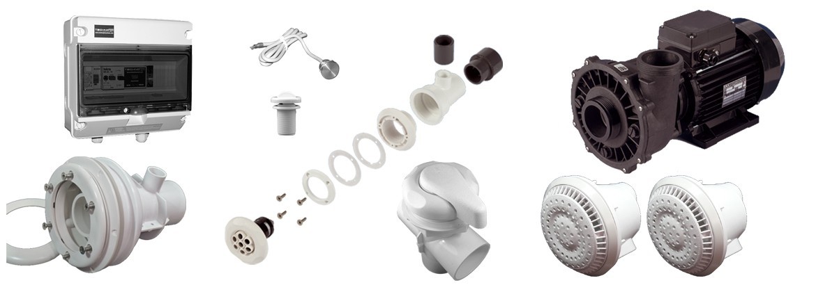 Hydromassage + Jet Stream Kits